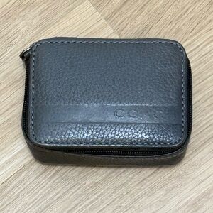 Coach Vintage Triple Pill Case in Pebbled Leather - Rare